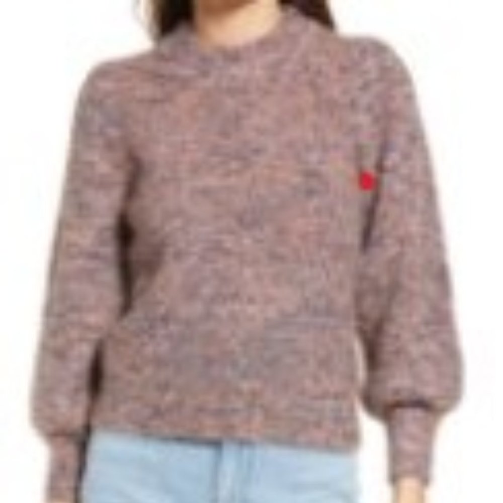 Madewell multicolor sweater new with tags, XXS